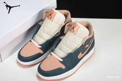 Hyperoad Mid Dark Jordan 1 Teal Green 0721